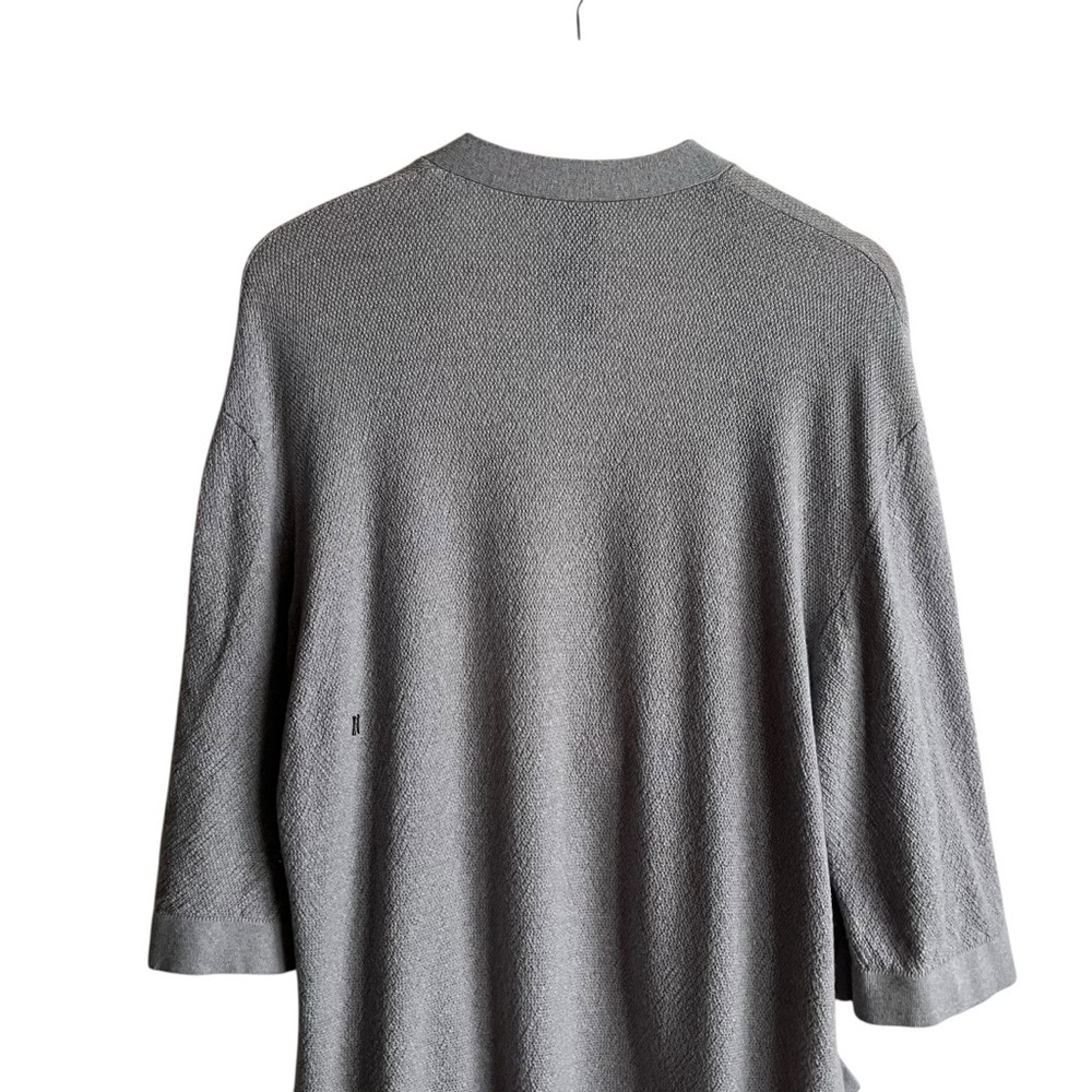 Kit and Ace In the Clouds Wrap Cardigan XS/S Grey Merino Blend - Picture 9 of 13